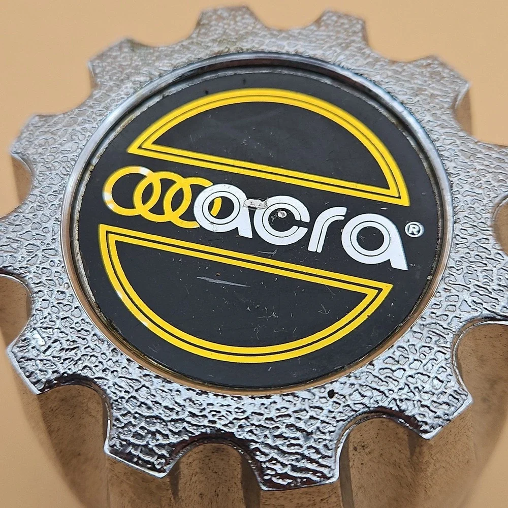 RARE‎ ACRA Wheels Chrome Wheel Rim Hub Cover Center Cap 5048 Push Through